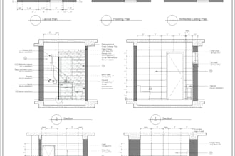 make 2d detailed working drawings