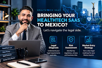 help your healthtech saas legally launch in mexico