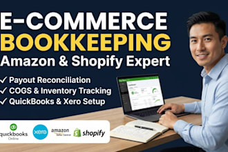 ecommerce bookkeeping for amazon shopify xero and quickbooks