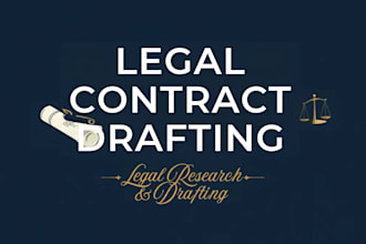 draft and review professional legal contracts