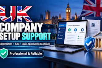 guide you through UK company setup and kyc requirements