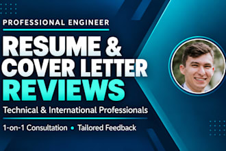 review and improve your technical resume