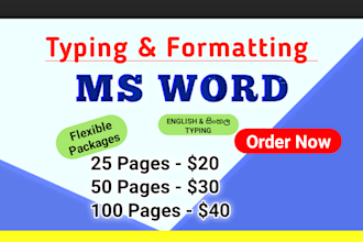 any english and sinhala typing work