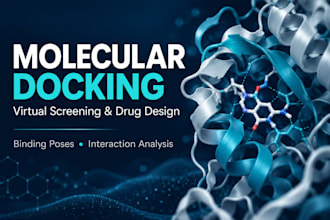 perform molecular docking and virtual screening for drug design