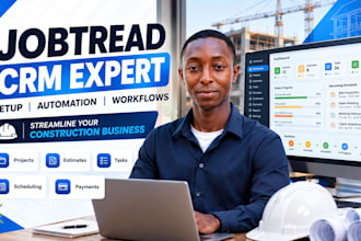set up and manage your jobtread construction CRM