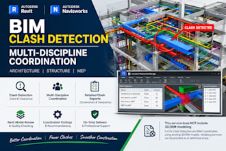 do bim clash detection and multi discipline coordination in revit and nav