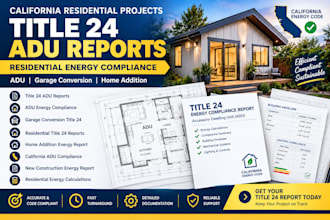 title 24 adu energy compliance reports, adu compliance