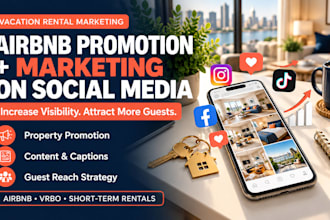 do airbnb promotion and marketing on social media to boost vrbo airbnb bookings