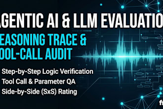 evaluate agentic ai workflows, tool calls, and llm reasoning traces