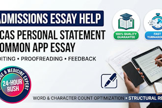 edit polish and review your ucas personal statement or common app essay