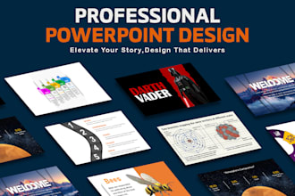 design a professional power point presentation