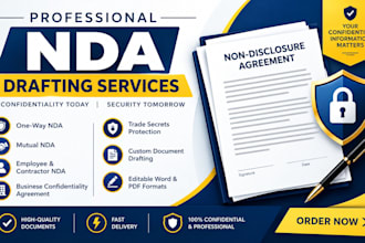 draft a professional non disclosure agreement nda