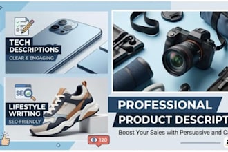 write engaging product descriptions for your business
