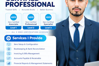 do xero bank reconciliation and bookkeeping cleanup