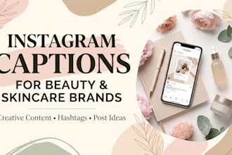 write engaging instagram captions for beauty brands
