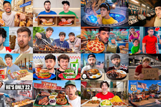 design amazing youtube thumbnail