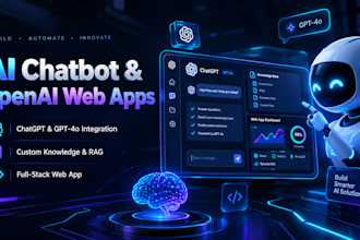 build custom ai chatbot or openai web app using chatgpt API