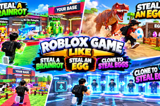 make roblox game like steal a brainrot, steal an egg, or clone to steal eggs
