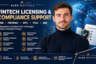 help with msb, fintrac, mtl, fca and emi licensing compliance
