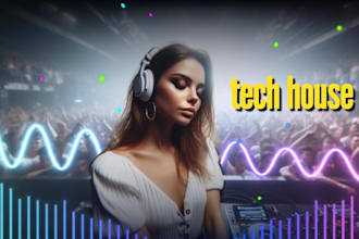 be ghost producer for edm, house, deep house, techno music