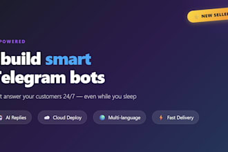 build a smart ai telegram bot for your business