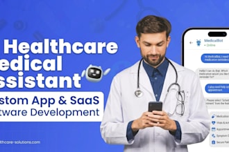 do ai healthcare medical assistant app development health chatbot saas software