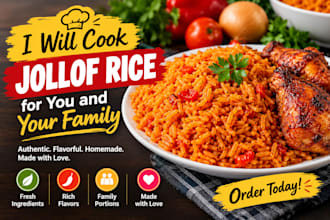 cook jollof rice for your family