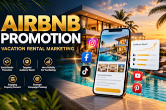 promote your airbnb listing and vacation rental on social media
