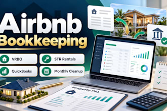 do airbnb bookkeeping and short term rental accounting