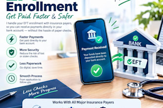 handle eft, era and edi enrollment