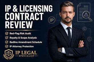 review your trademark copyright and commercial licensing contracts