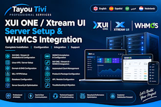 setup latest iptv server xtream ui xui one, restream service, api, ssl, epg con