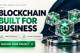 engineer a secure blockchain solution and enterprise smart contracts