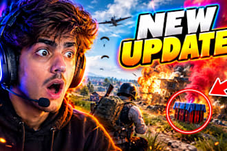 create realistic gaming thumbnails