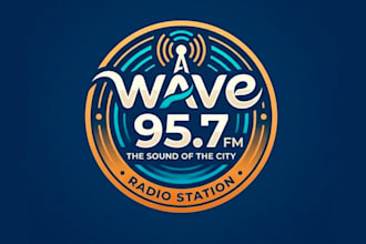 create professional and unique radio station logo