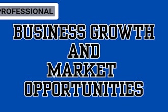 identify business growth gaps and uncover untapped market opportunities