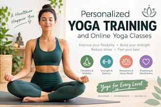 be your online yoga instructor personal trainer 1 on 1 yoga training