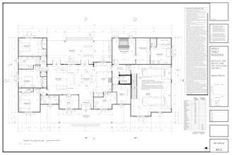 architectural, mep, and construction permit drawings