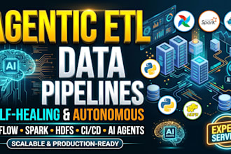 be your data engineer for etl pipelines, apache airflow and pyspark