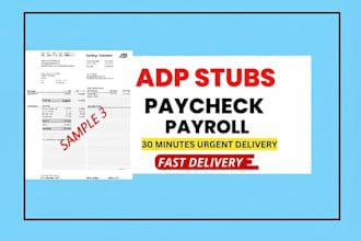 do stubs and w2 for you and your employee