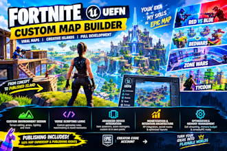 build a custom fortnite map in uefn and fortnite creative