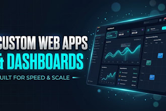 build full stack web app with dashboard and booking system