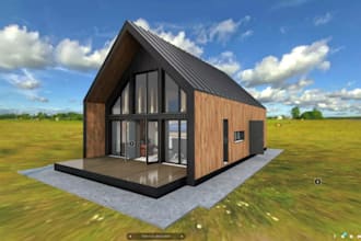 design 360 VR architectural walkthrough, ue5 environment using unreal engine