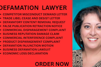 be your ny, ca, fl, georgia defamation lawyer for trade libel and disparagement