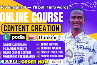 create online course content course creation skool online course kajabi course