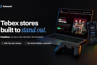 build a custom headless tebex store on your own domain