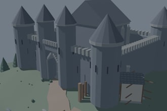 create a custom 3d model in blender