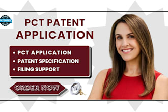 prepare pct international patent application documents patent specifications