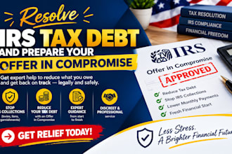 resolve irs tax debt and prepare your offer in compromise