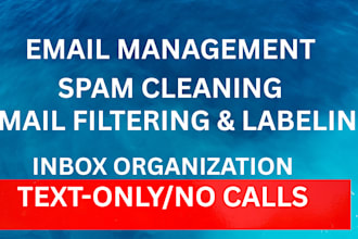 be your virtual assistant for email management and support